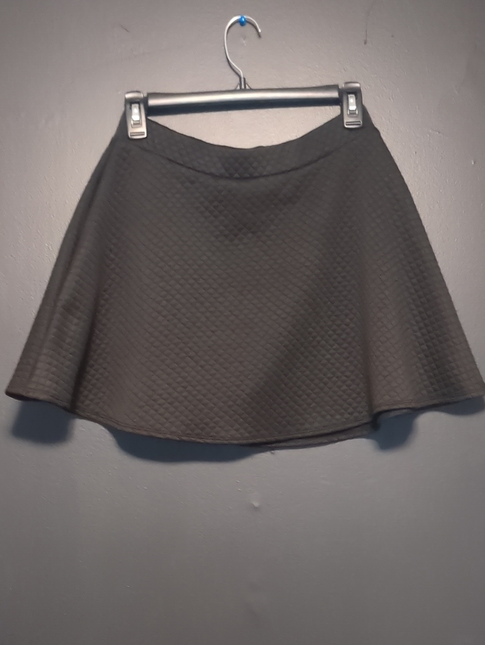 Joe B Black Textured Circle Skirt